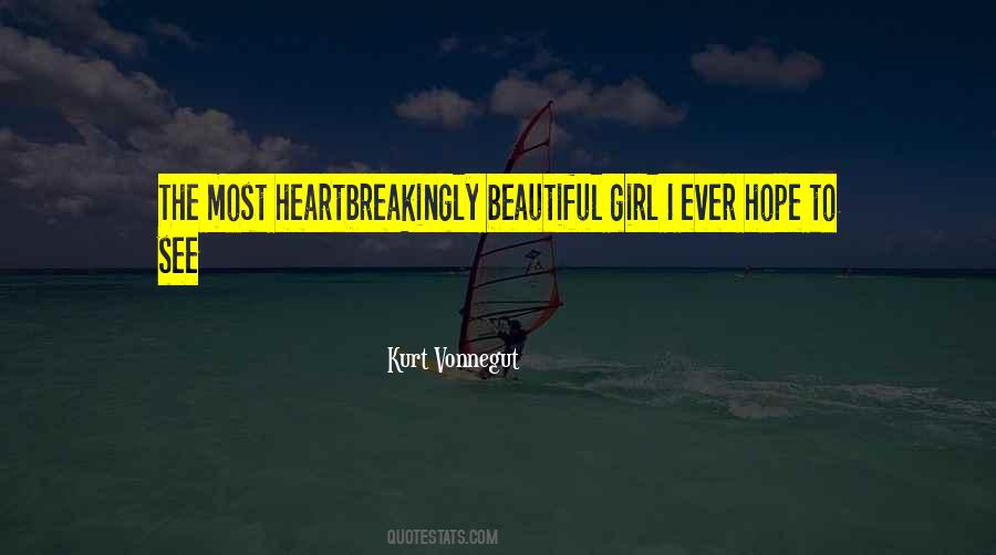 Quotes About The Most Beautiful Girl #1733601