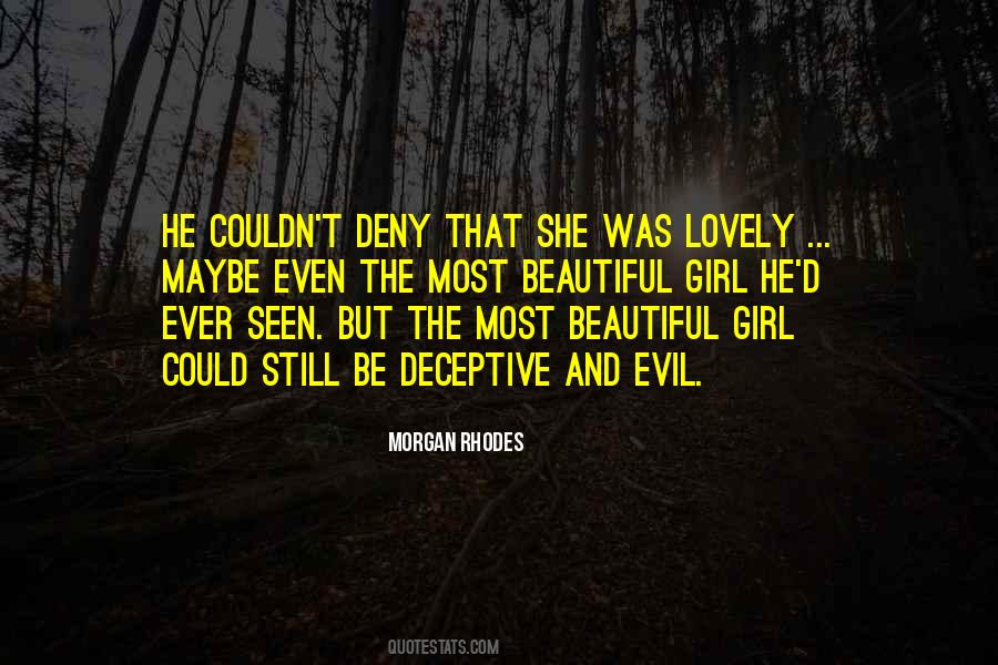 Quotes About The Most Beautiful Girl #688461