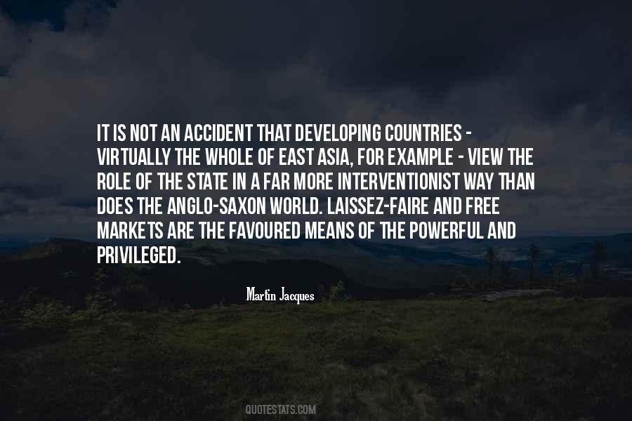 Quotes About The Developing World #147974