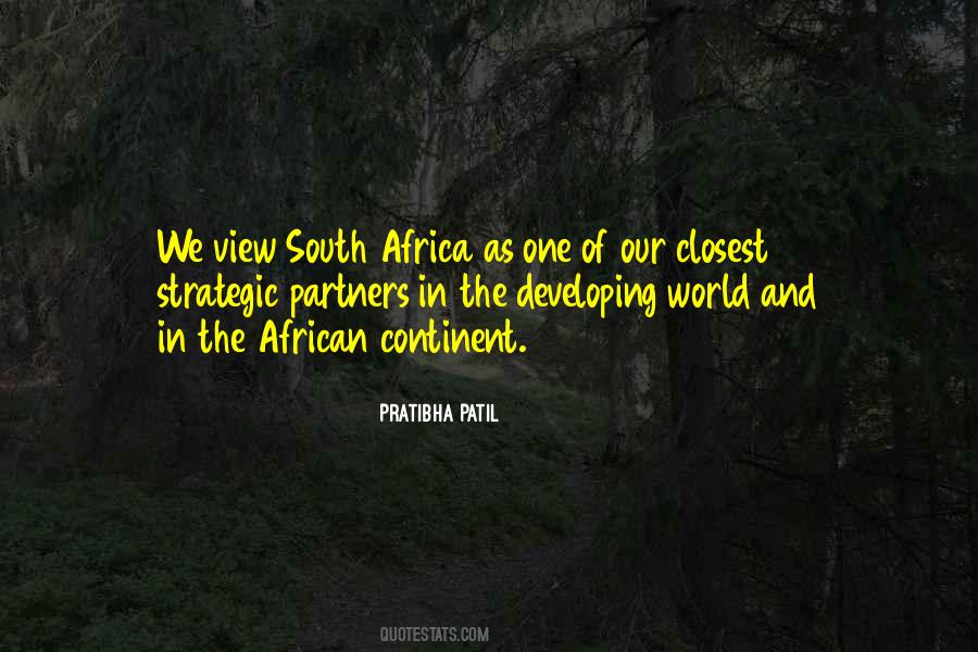 Quotes About The Developing World #201751
