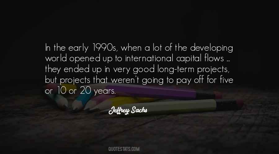 Quotes About The Developing World #307442