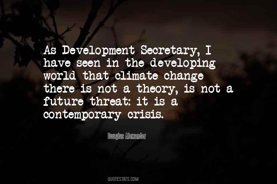 Quotes About The Developing World #747052