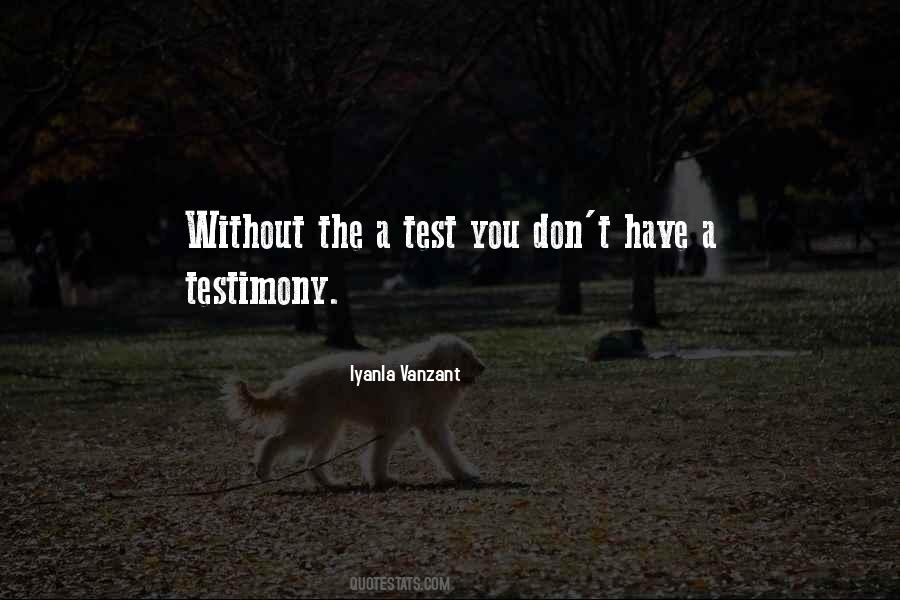 Quotes About Testimony #215244 Quotes About Testimony #215244