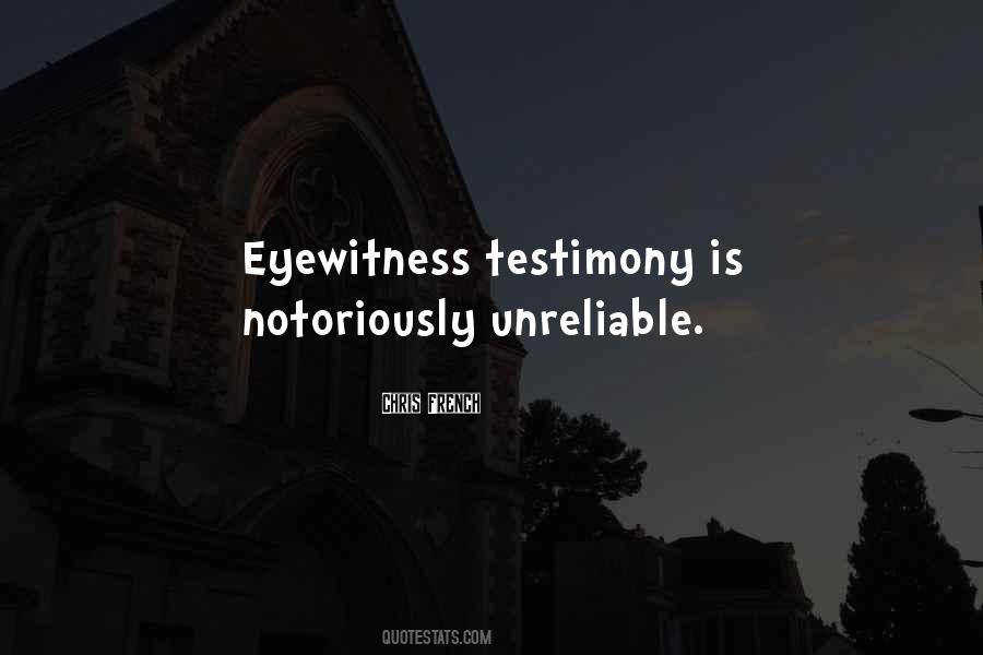Quotes About Testimony #33348 Quotes About Testimony #33348