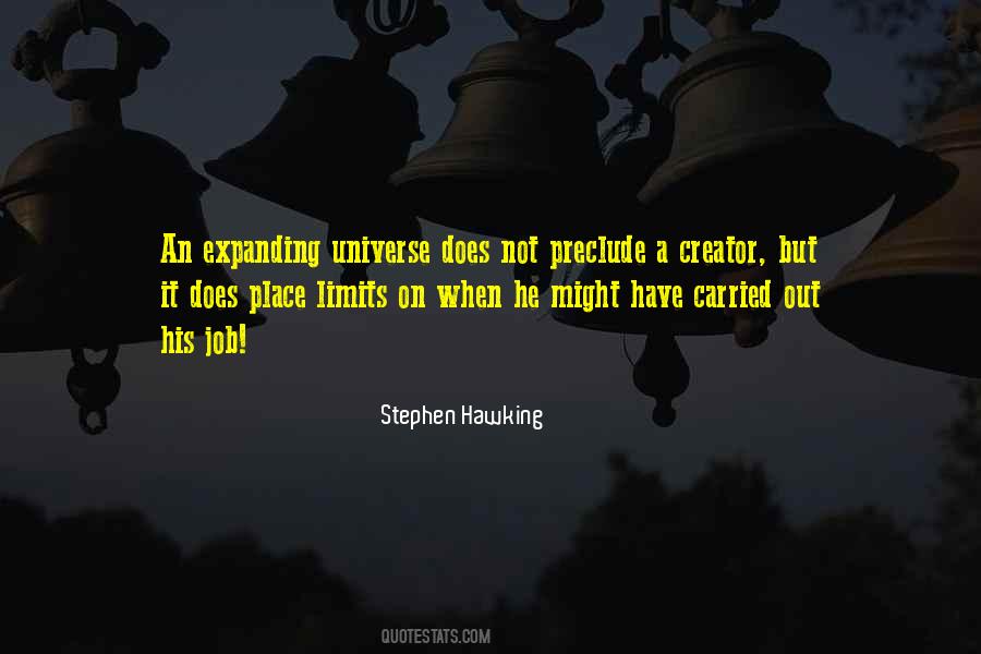 Ever Expanding Universe Quotes #61312