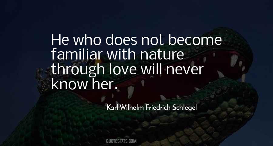 Quotes About Love With Nature #680635