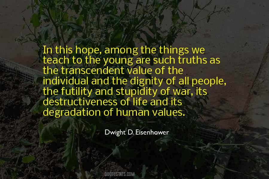 Value Of Things In Life Quotes #1046671