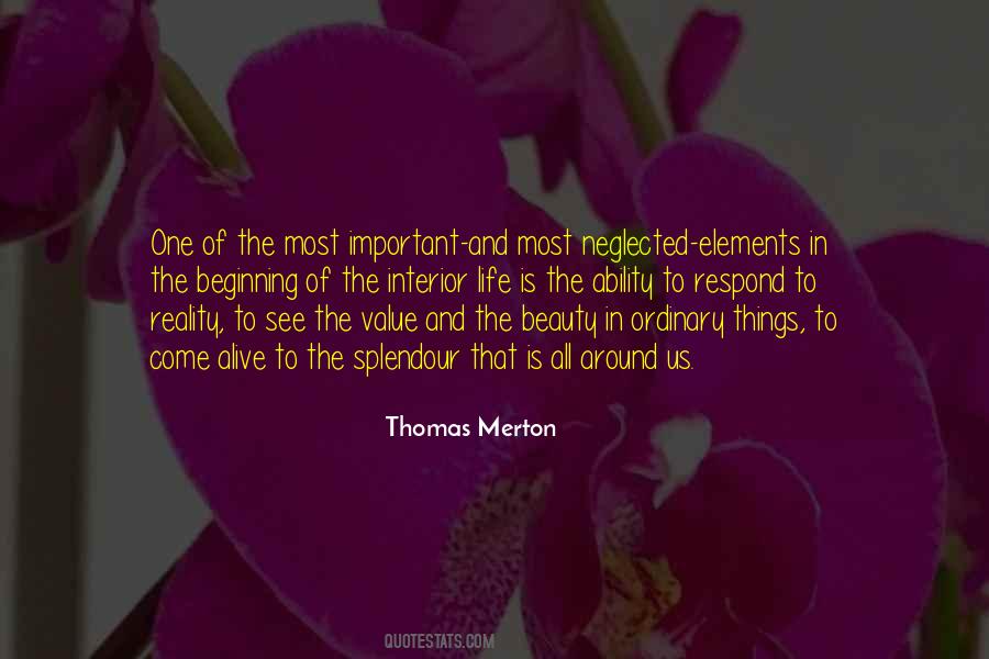 Value Of Things In Life Quotes #1855843