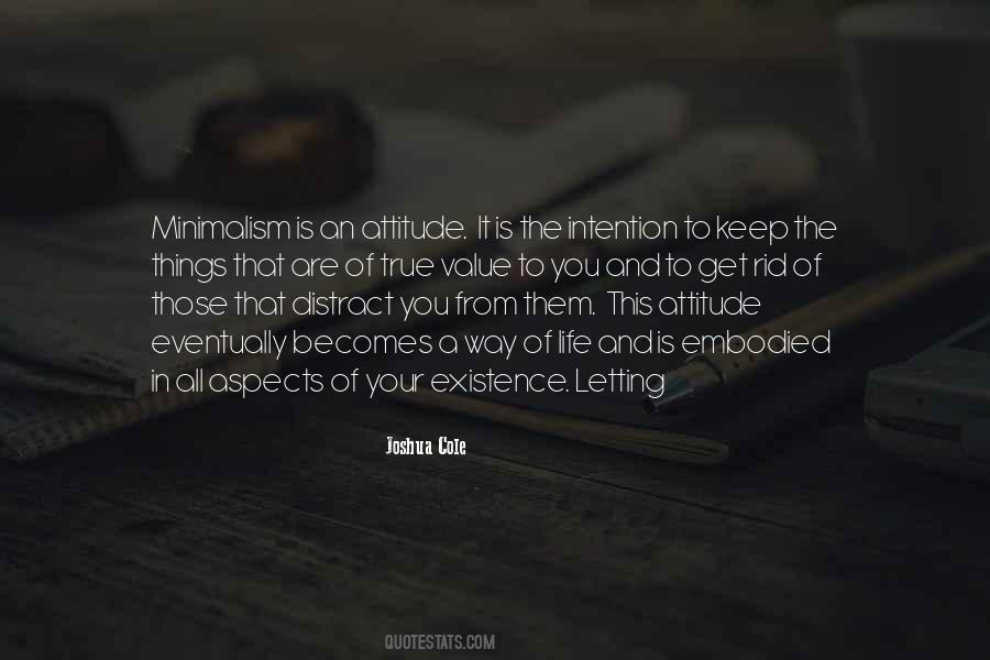 Value Of Things In Life Quotes #492640