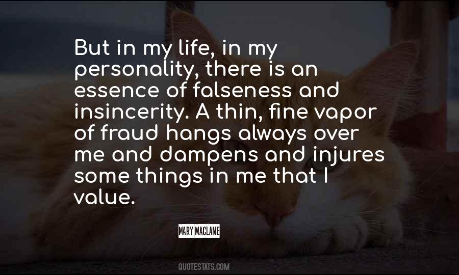Value Of Things In Life Quotes #923552