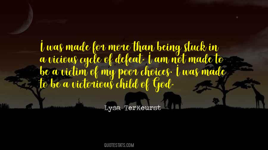 Cycle Of Defeat Quotes #799774