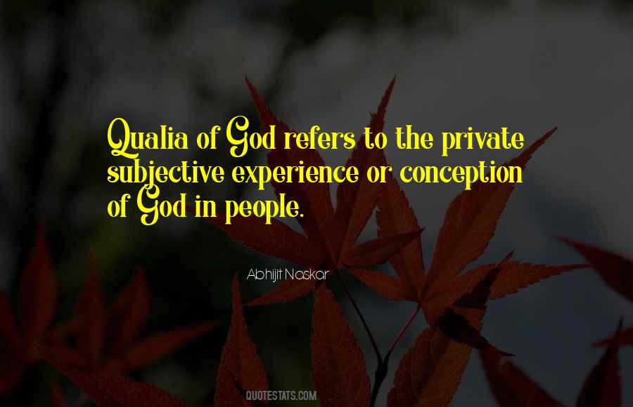 Quotes About Qualia #1770189