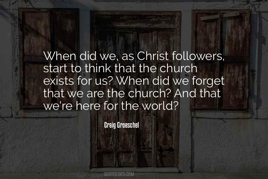 Christ S Followers Quotes #1542126