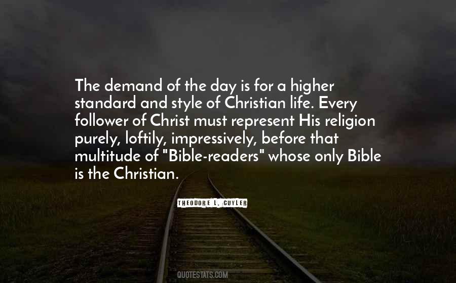 Christ S Followers Quotes #1858670