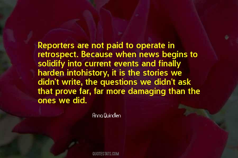 Quotes About News Reporters #617793