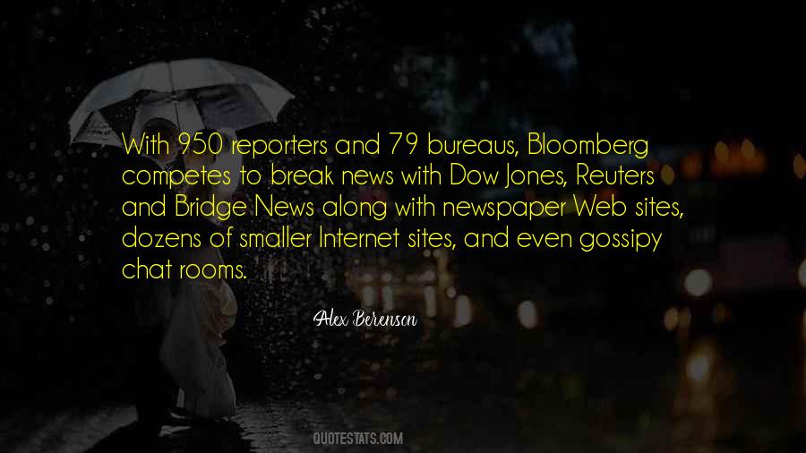 Quotes About News Reporters #677901
