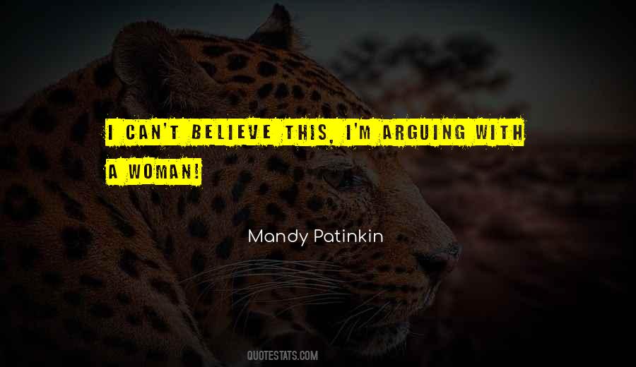 Quotes About Arguing With A Woman #447526