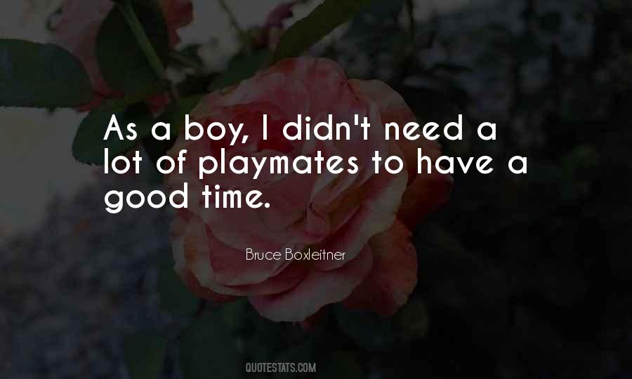 Quotes About Good Boy #176517