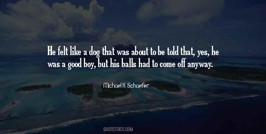 Quotes About Good Boy #917061