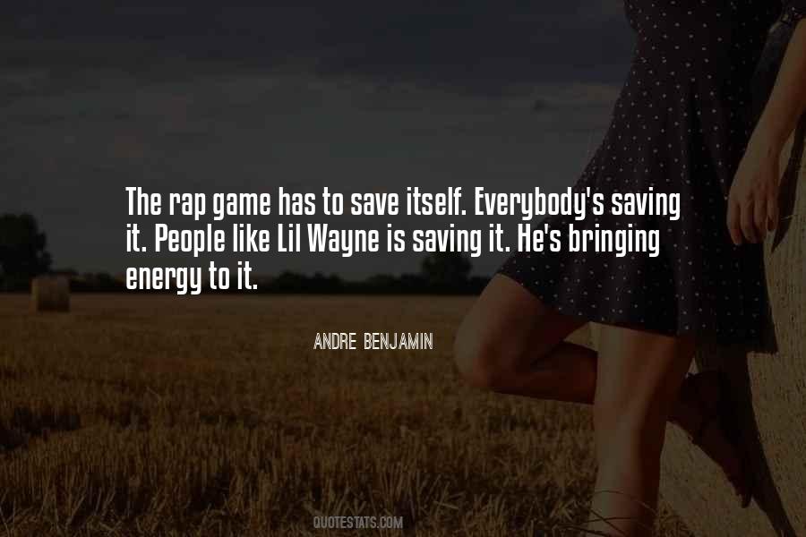 Quotes About Saving Energy #208459