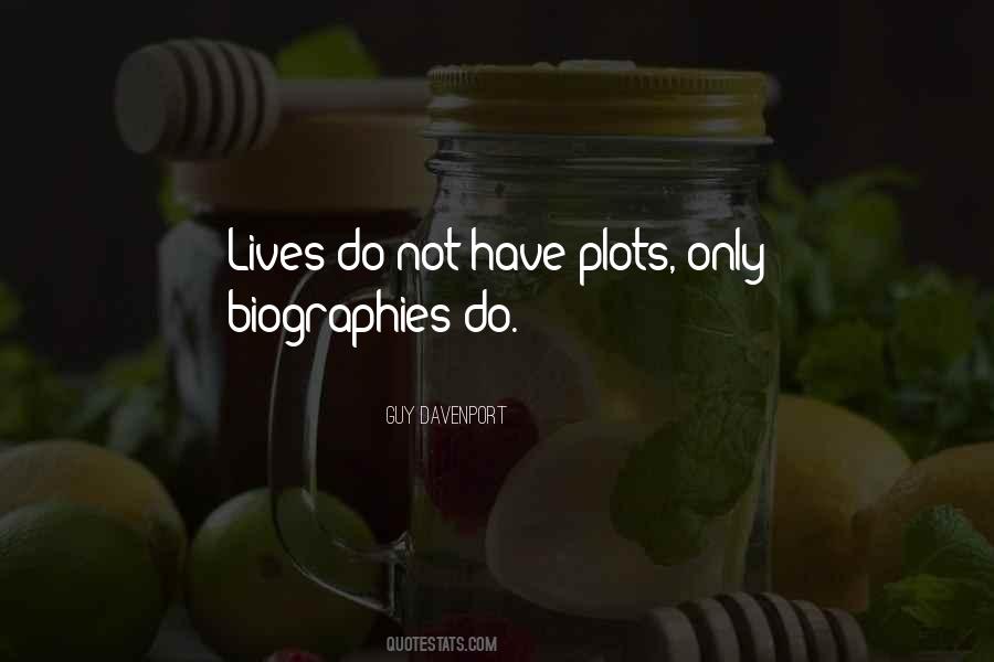 Quotes About Biographies #2275