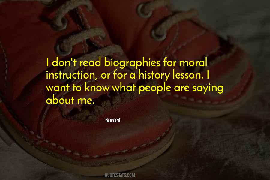 Quotes About Biographies #970176