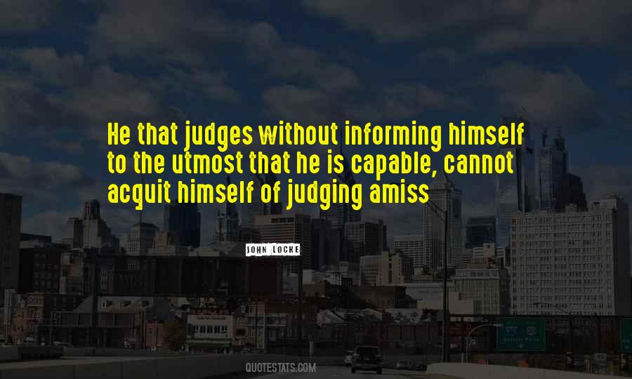 Quotes About Judges Others #35502