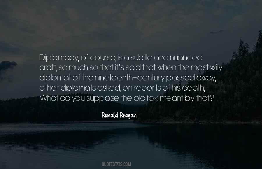 Quotes About Diplomacy #1110925