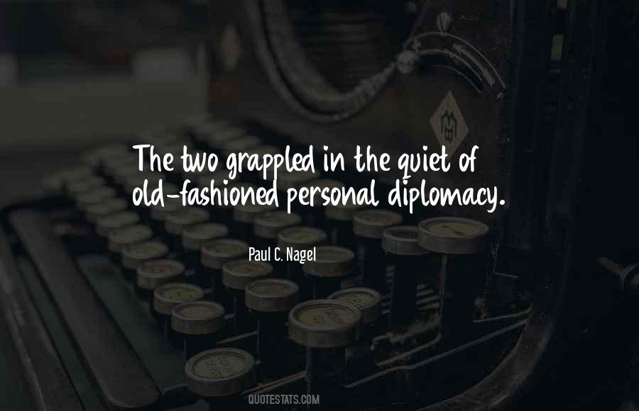 Quotes About Diplomacy #1156367
