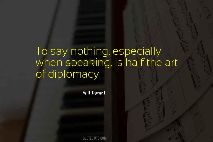 Quotes About Diplomacy #1415666