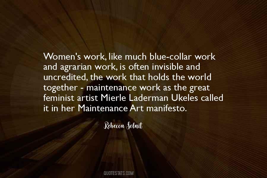 Feminist Artist Quotes #1573915