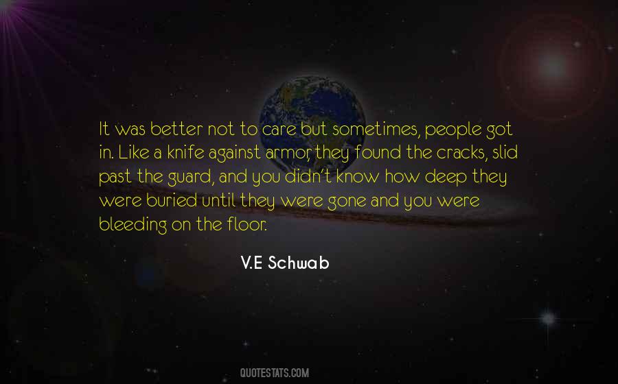 Quotes About People Not Caring #698058