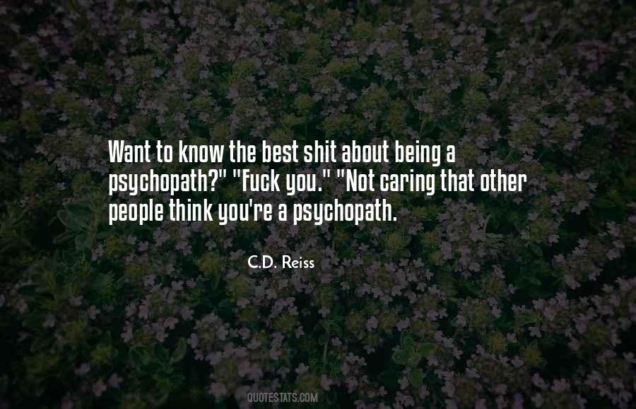 Quotes About People Not Caring #714539