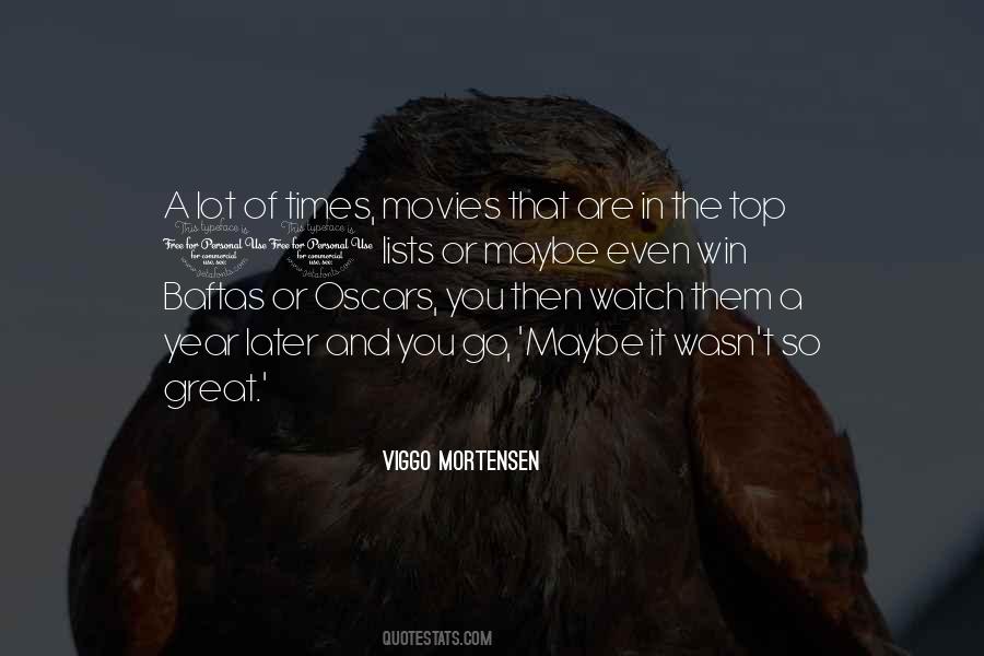 Quotes About Oscars #323218