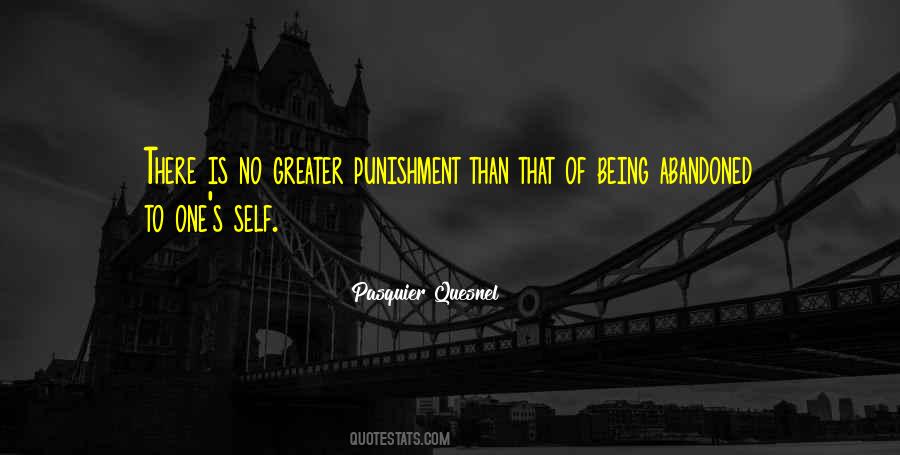 Quotes About Self Punishment #1058863