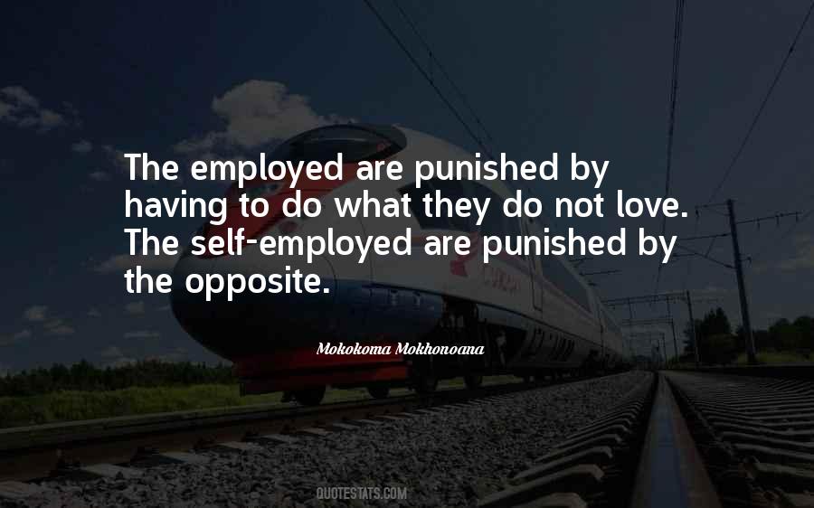 Quotes About Self Punishment #1066128