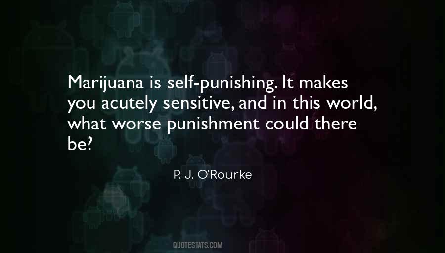 Quotes About Self Punishment #573120