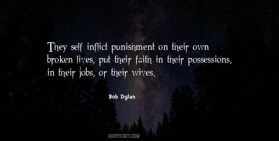 Quotes About Self Punishment #974342