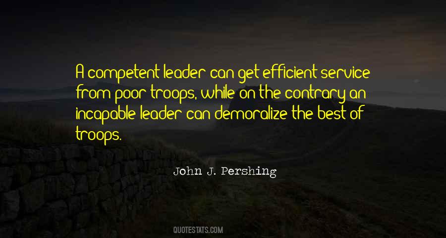 Incapable Leader Quotes #1815494