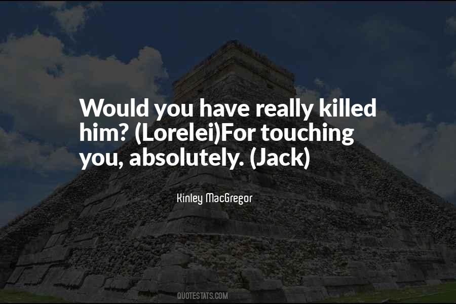 Quotes About Touching Him #1129934