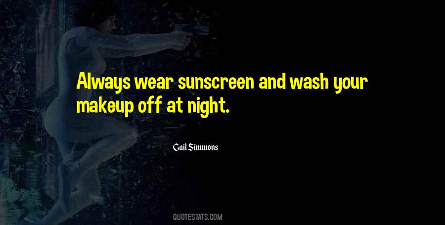 Wear Sunscreen Quotes #240285