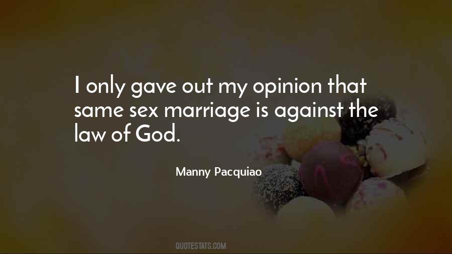 Quotes About Same Sex Marriage #1086855