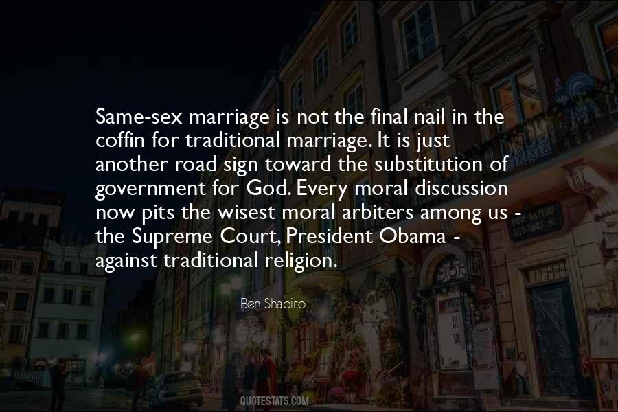 Quotes About Same Sex Marriage #594597