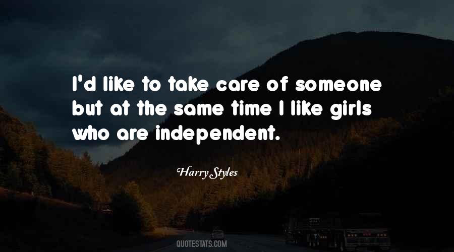 Quotes About Take Care Of Someone #159753