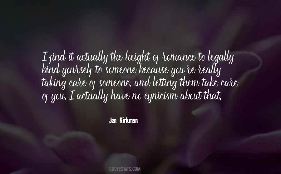 Quotes About Take Care Of Someone #203743