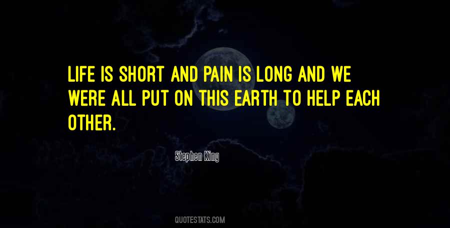 Life Stephen King Quotes #157950