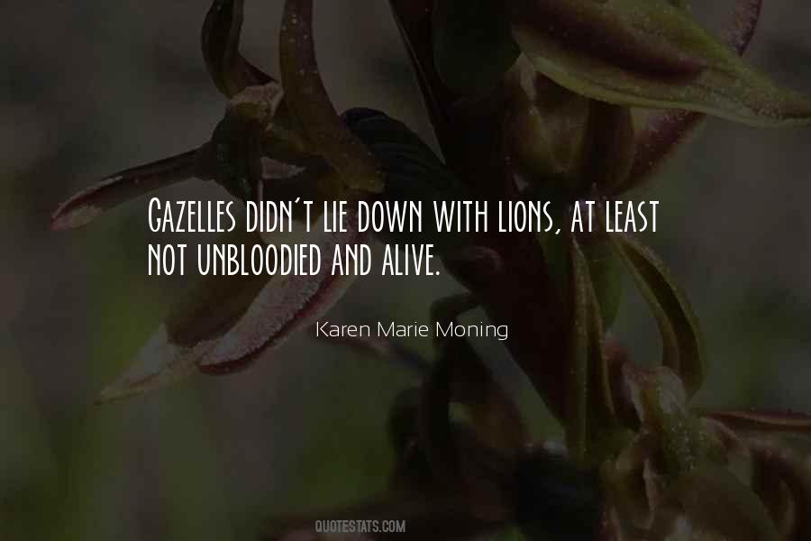 Quotes About Gazelles #1629753