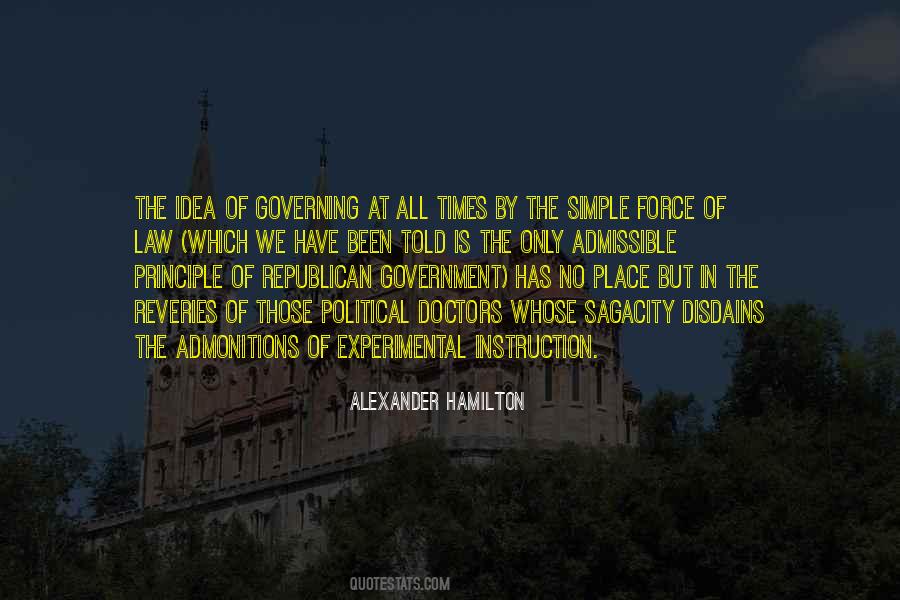 Quotes About Republican Government #1500987