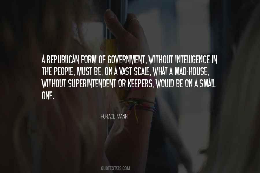 Quotes About Republican Government #614594