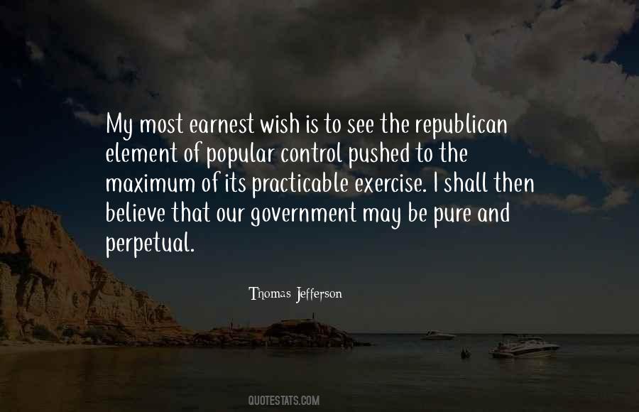 Quotes About Republican Government #987310